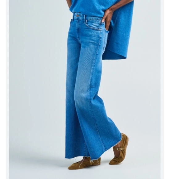 MOTHER The Roller Fray In Work Hard Play Hard 31 NWT - Picture 7 of 8